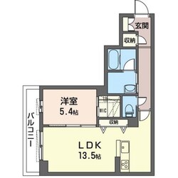 彩雲の物件間取画像